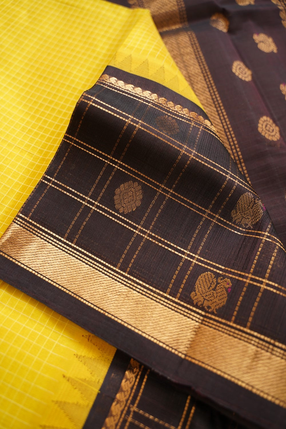 Kanchi Silk Cotton Saree Pc15655