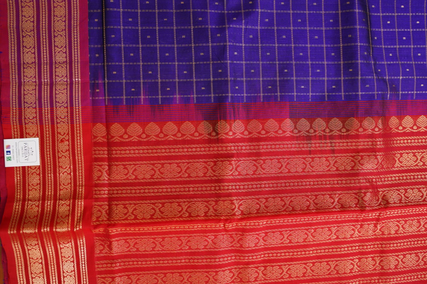 Kanchi Silk Cotton Saree Pc15656