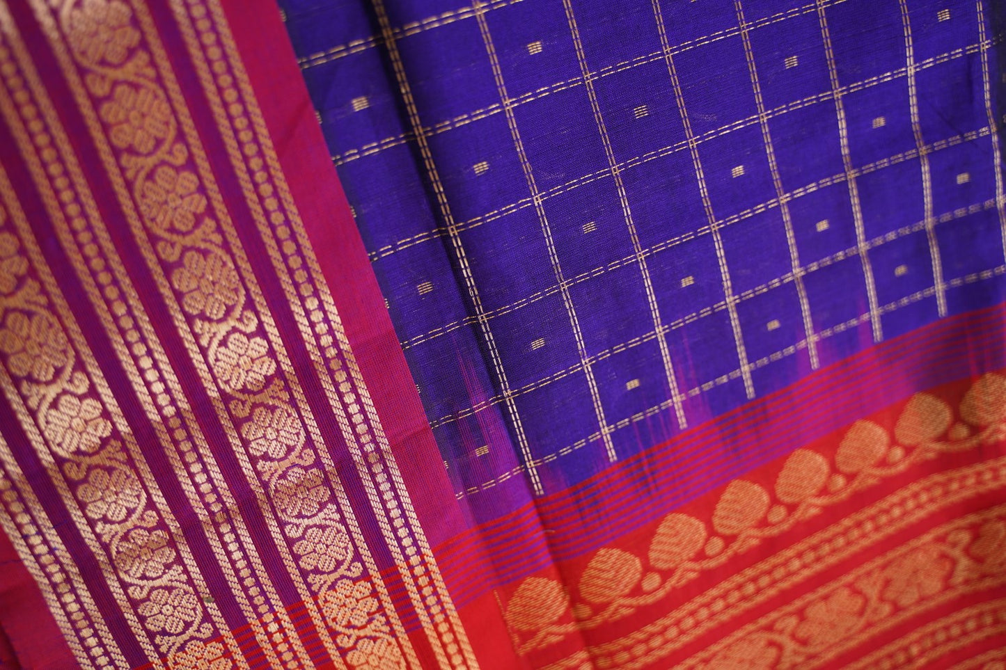 Kanchi Silk Cotton Saree Pc15656