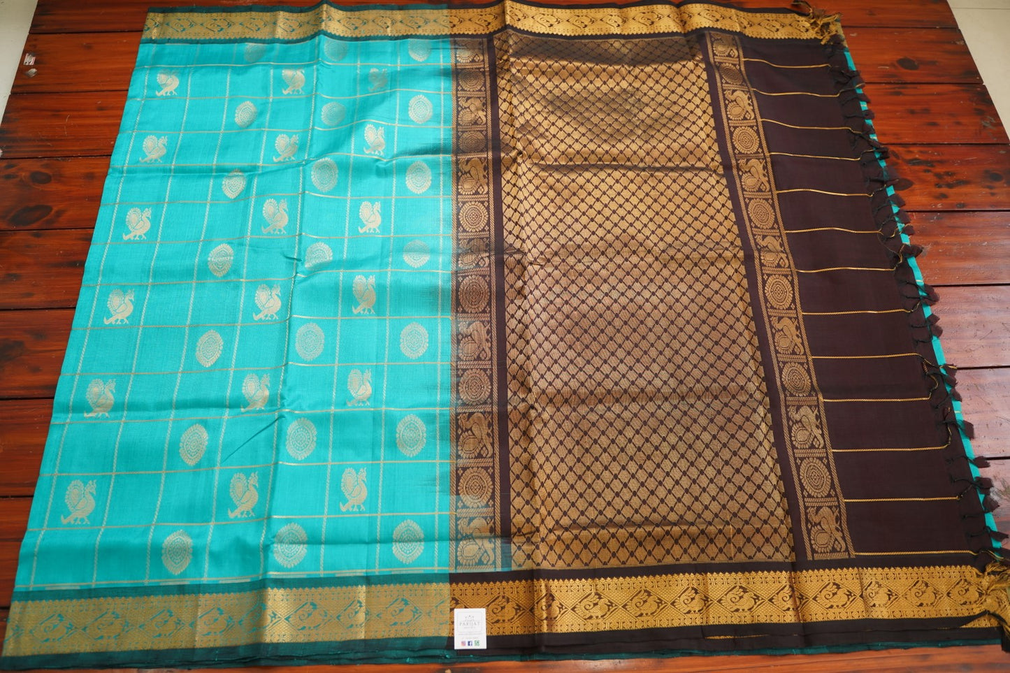 Kanchi Silk Cotton Saree Pc15657
