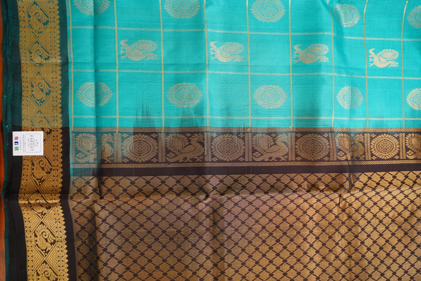 Kanchi Silk Cotton Saree Pc15657