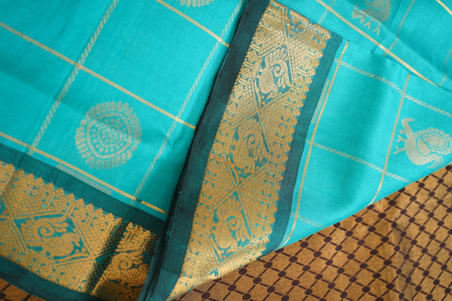 Kanchi Silk Cotton Saree Pc15657