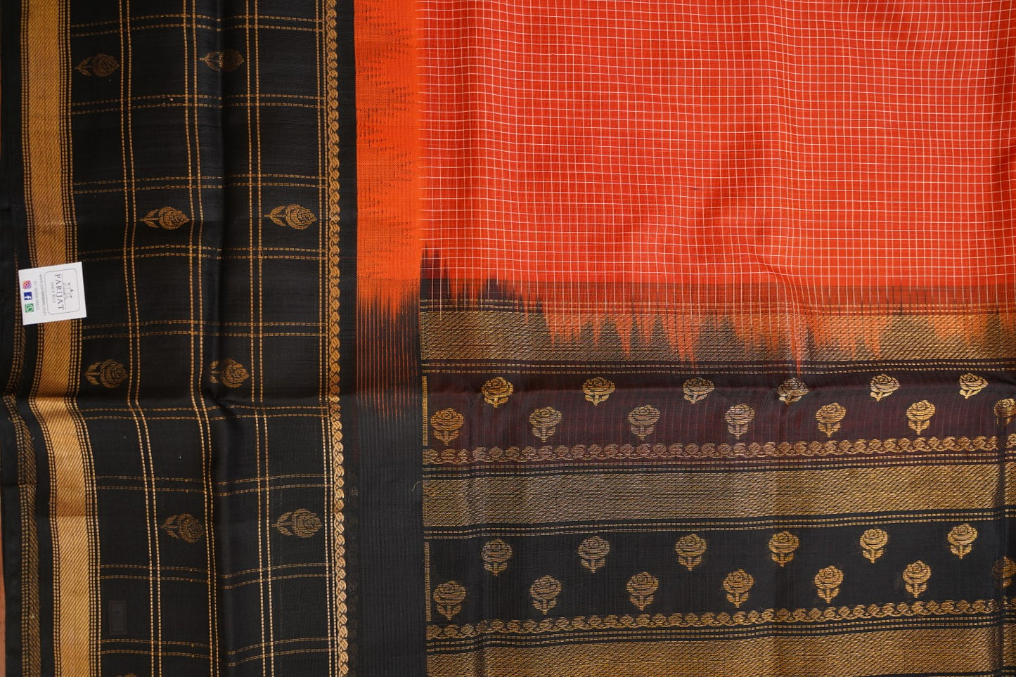 Kanchi Silk Cotton Saree Pc15658