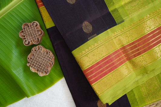 Kanchi Handloom Silk Cotton Saree PC16878