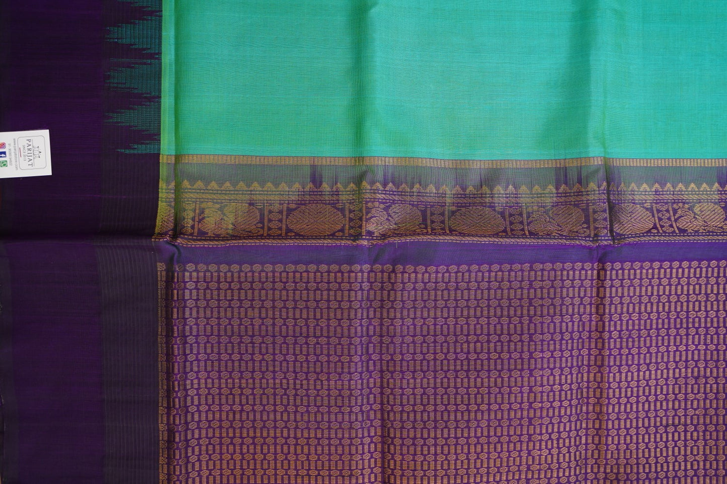 Kanchi Silk Cotton Saree Pc15659