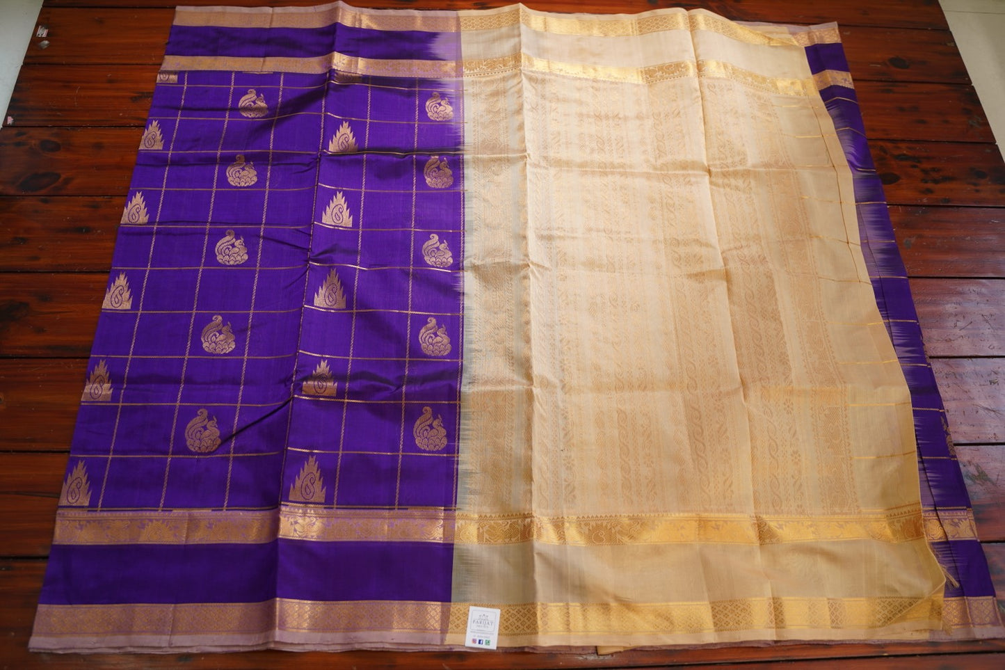 Kanchi Silk Cotton Saree Pc15668