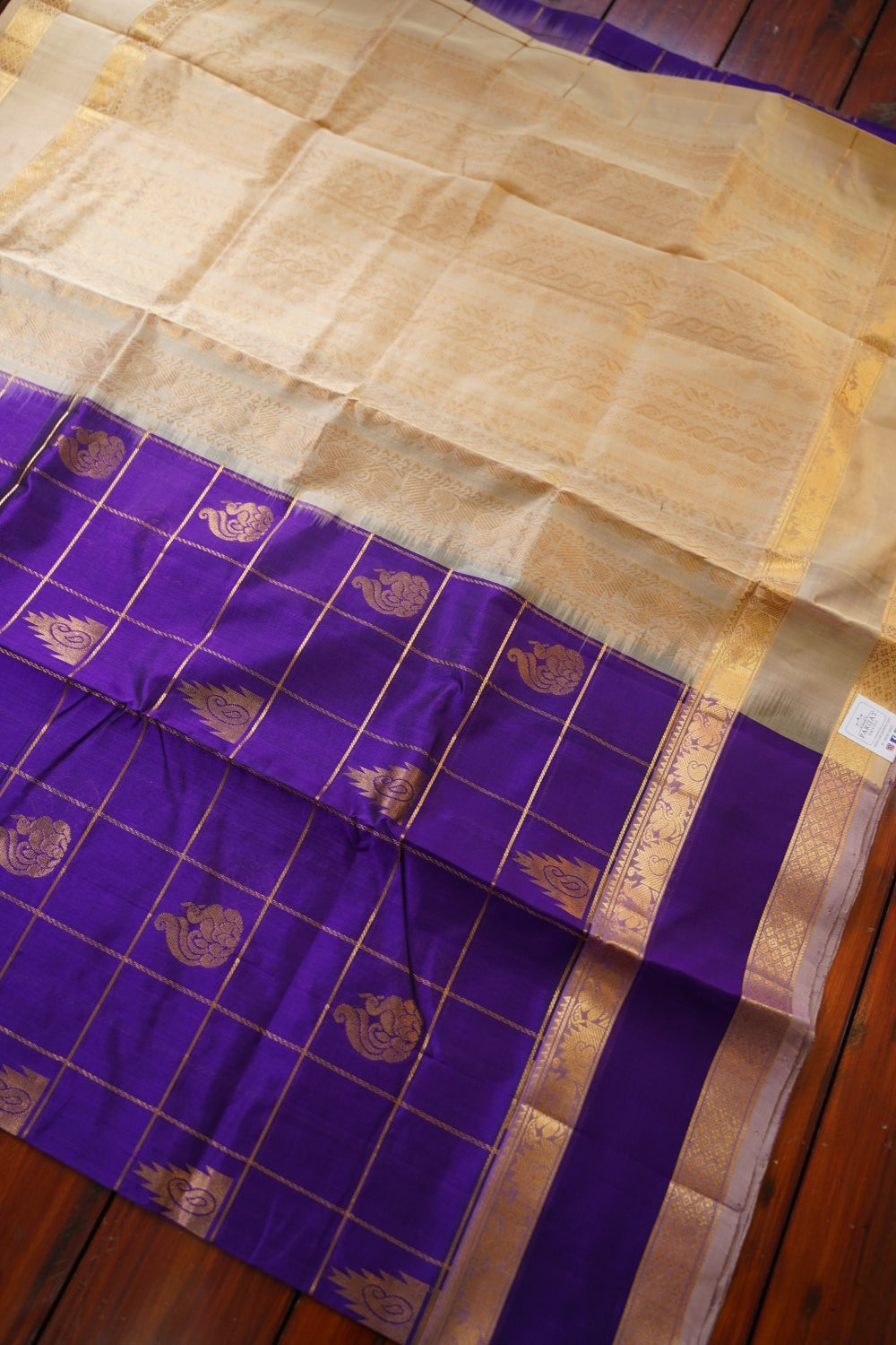 Kanchi Silk Cotton Saree Pc15668