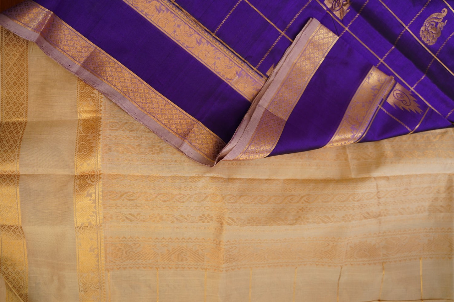 Kanchi Silk Cotton Saree Pc15668