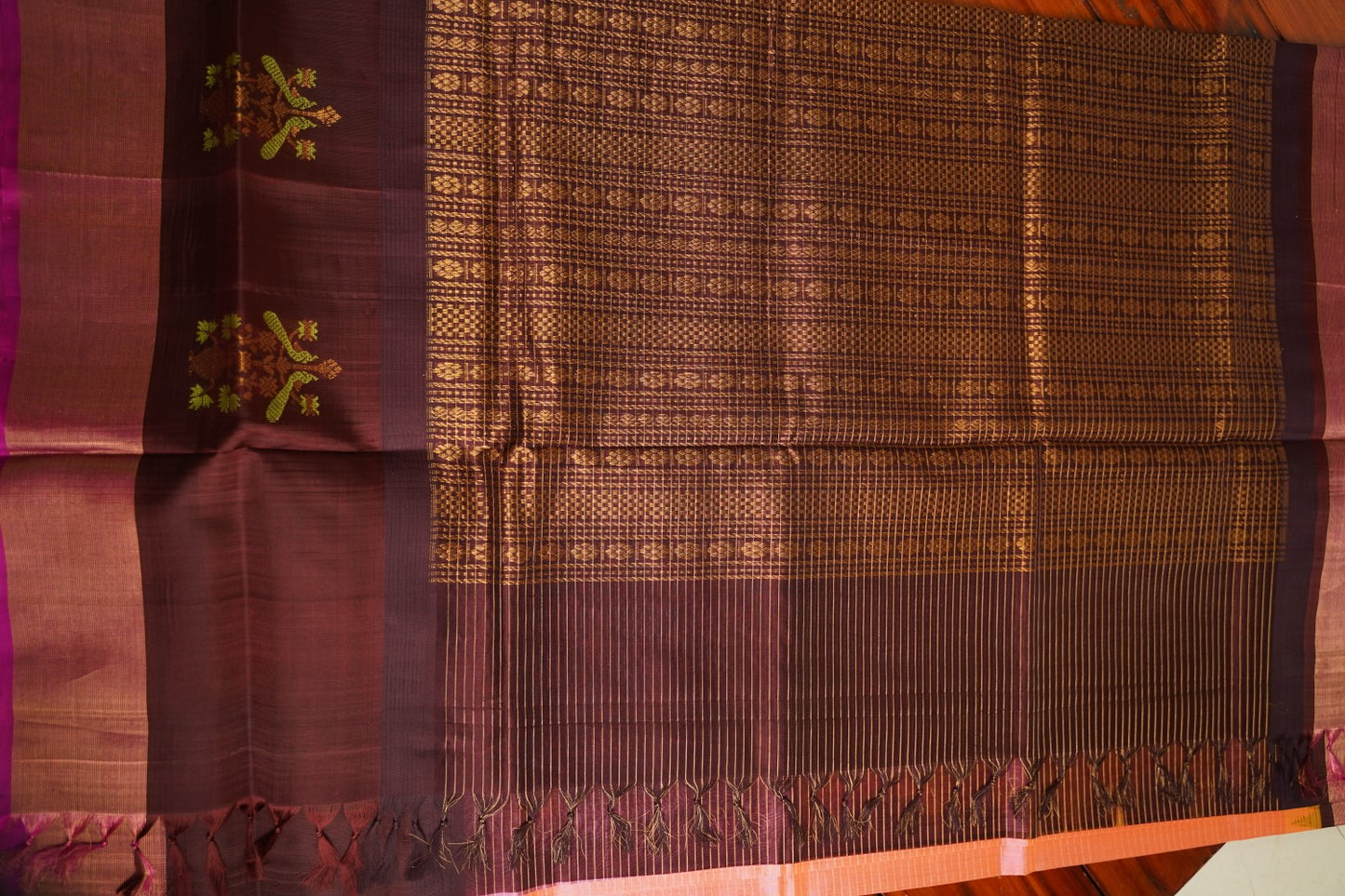 Kanchi Silk Cotton Saree Pc15669