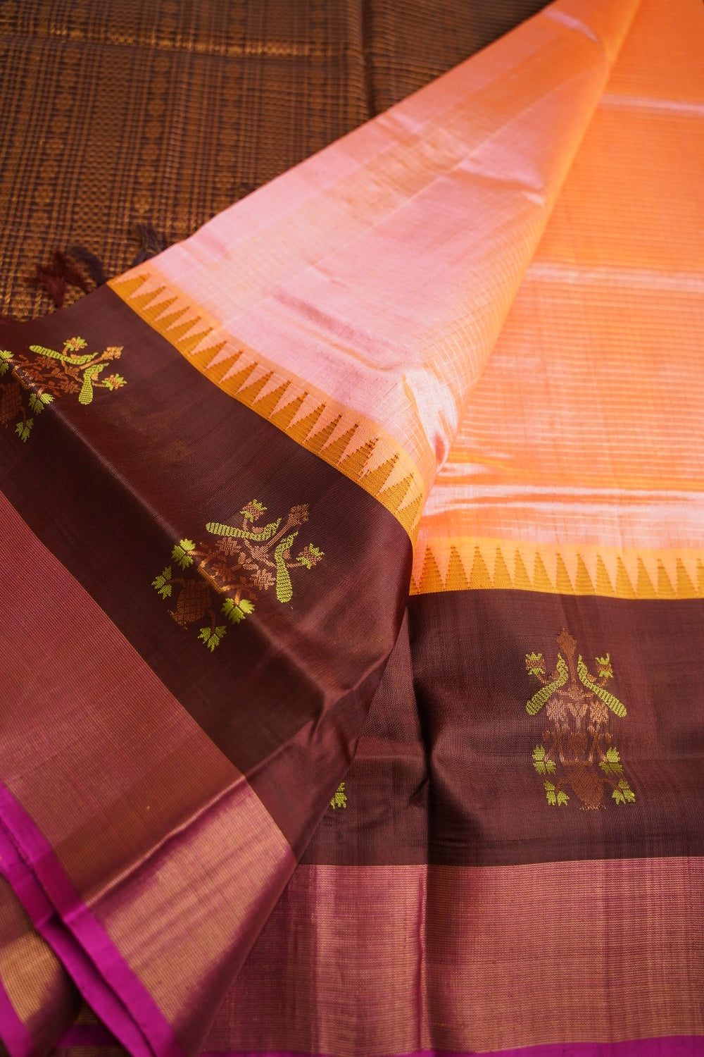 Kanchi Silk Cotton Saree Pc15669