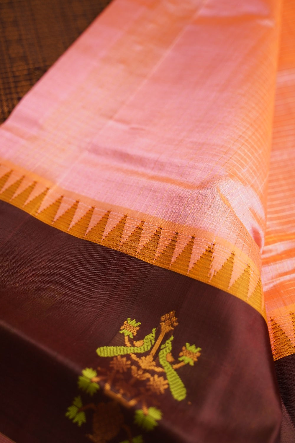 Kanchi Silk Cotton Saree Pc15669