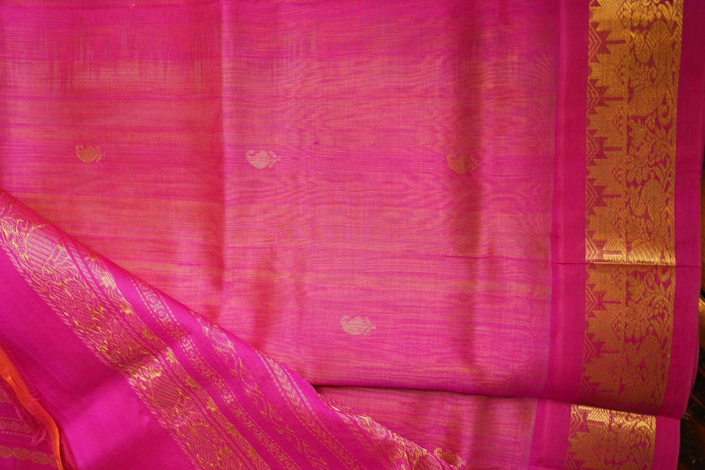 Kanchi Silk Cotton Saree Pc15670