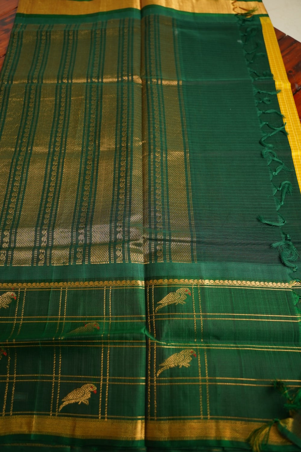 Kanchi Silk Cotton Saree Pc15667
