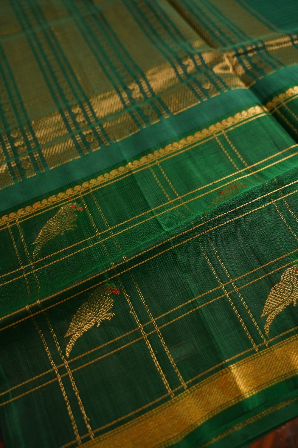 Kanchi Silk Cotton Saree Pc15667
