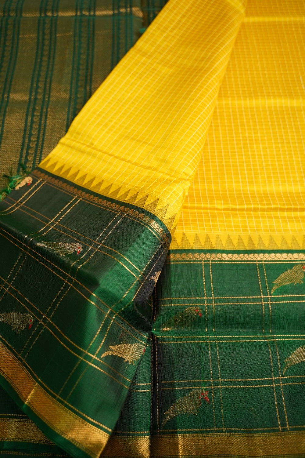 Kanchi Silk Cotton Saree Pc15667