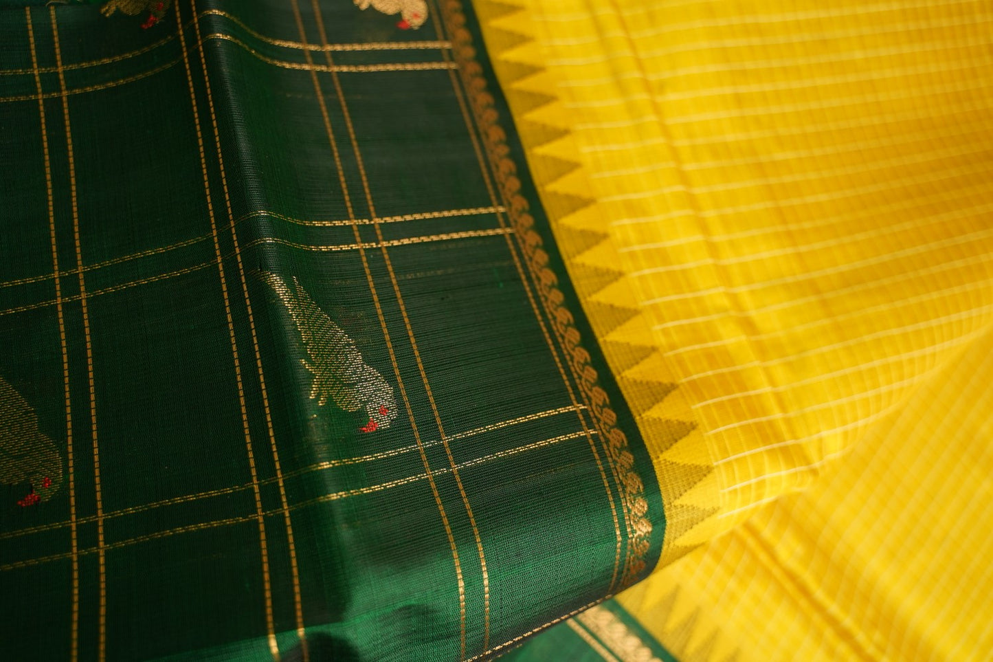 Kanchi Silk Cotton Saree Pc15667
