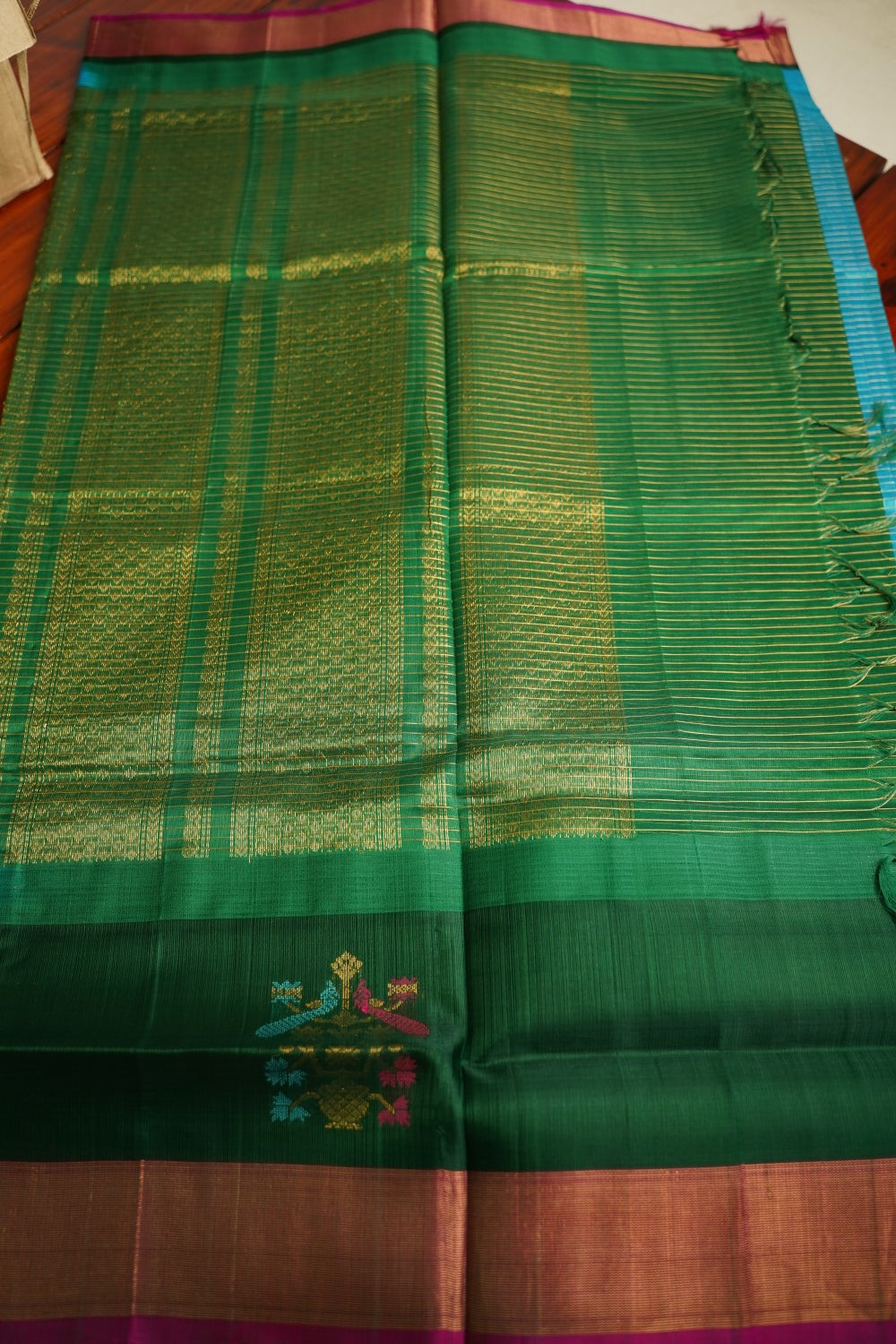 Kanchi Silk Cotton Saree PC15672