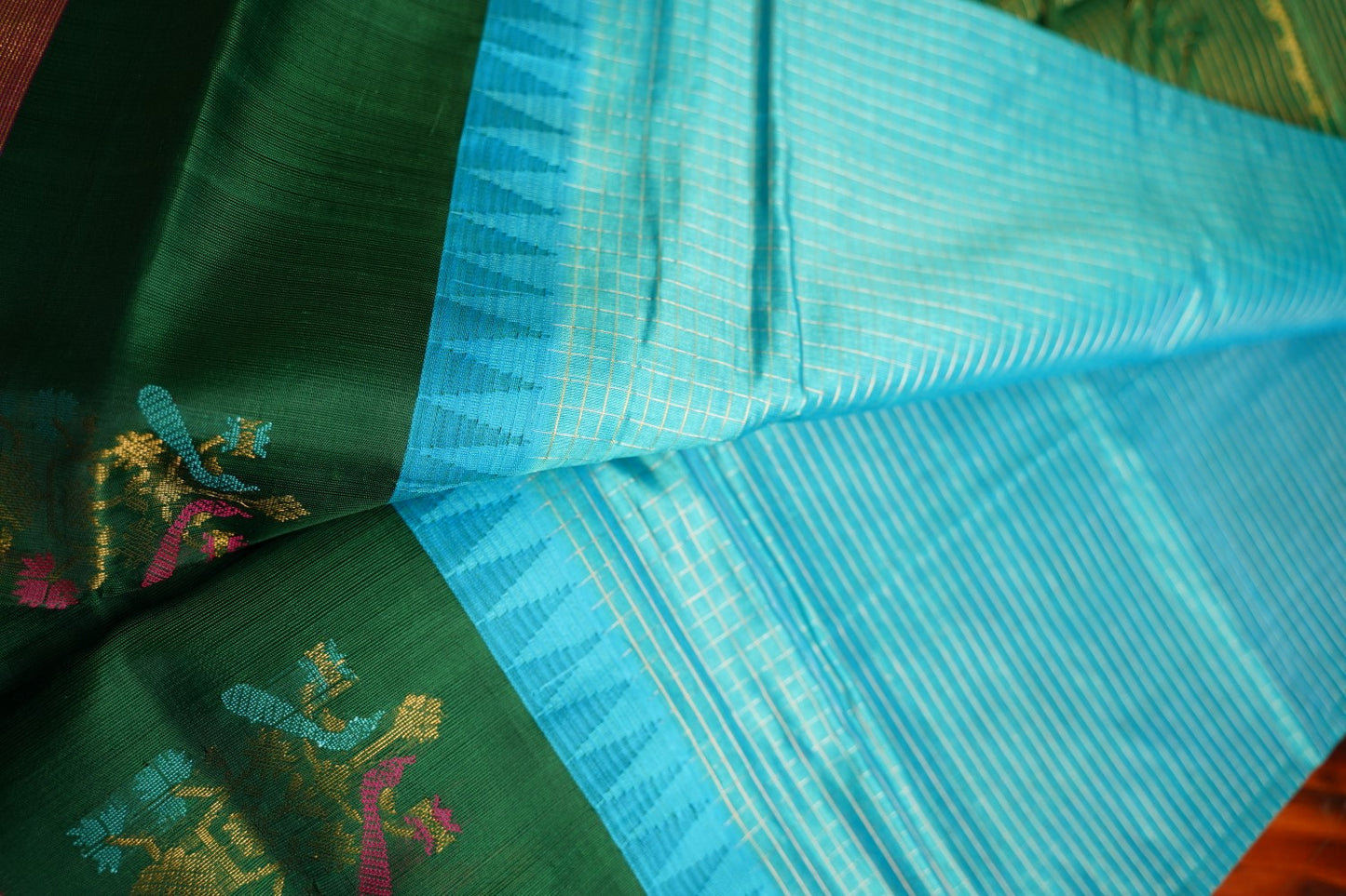 Kanchi Silk Cotton Saree PC15672
