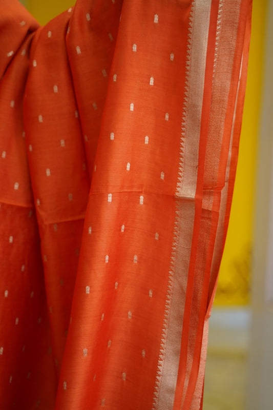 Semi chanderi saree PC17716