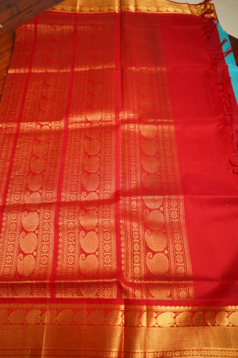 Kanchi Silk Cotton Saree PC15673