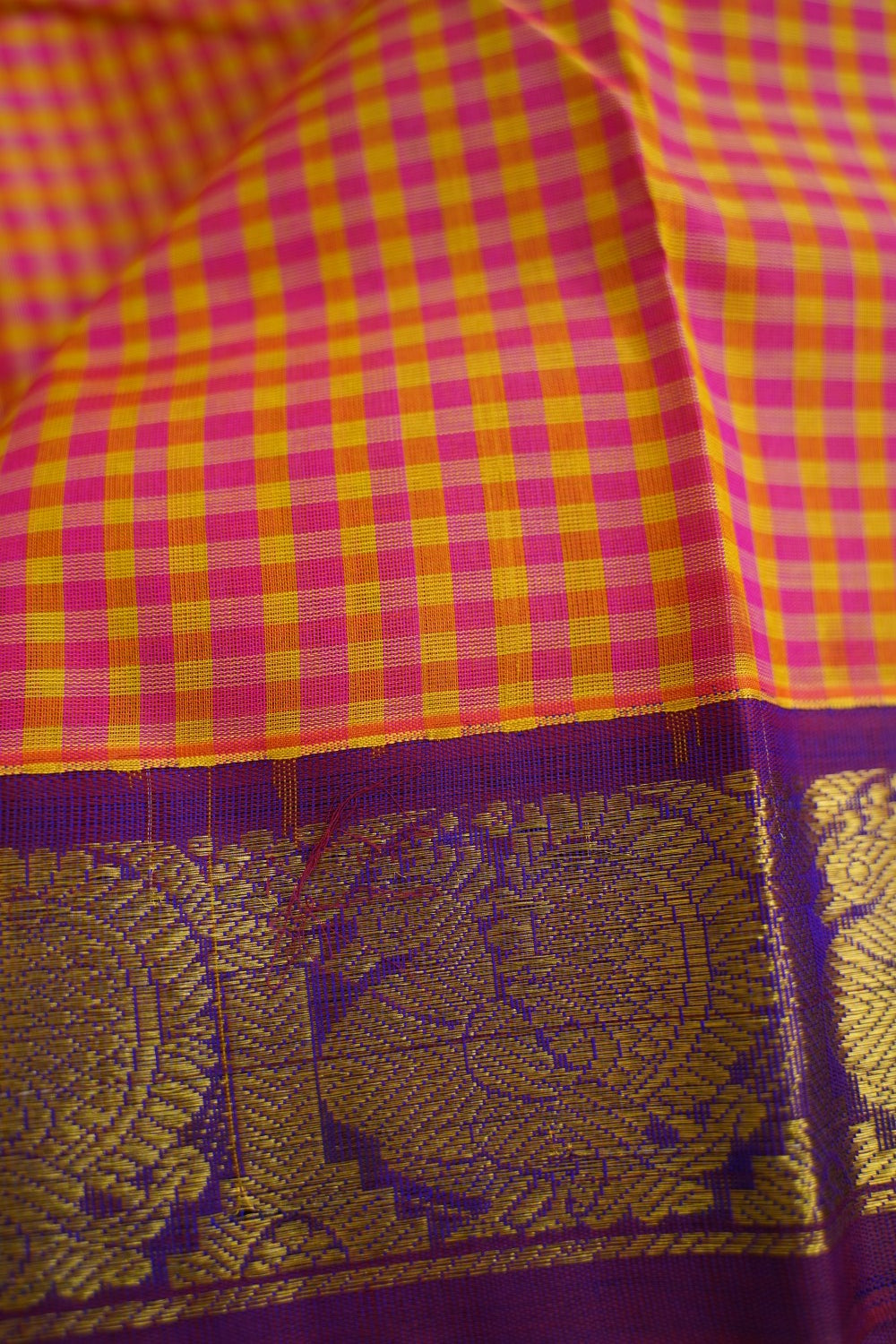 Kanchi Handloom Silk Cotton Saree PC16883