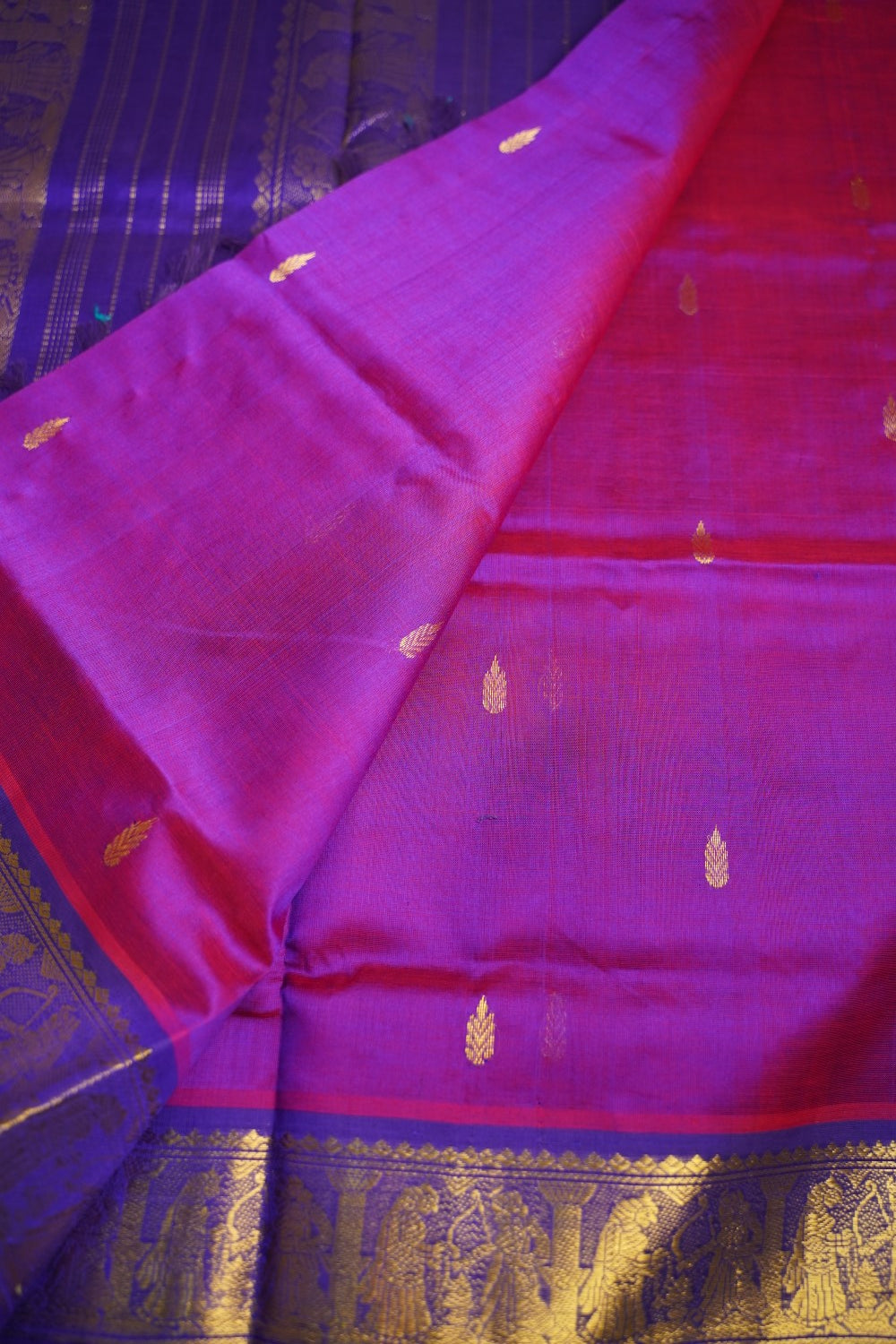 Kanchi Silk Cotton Saree PC15674