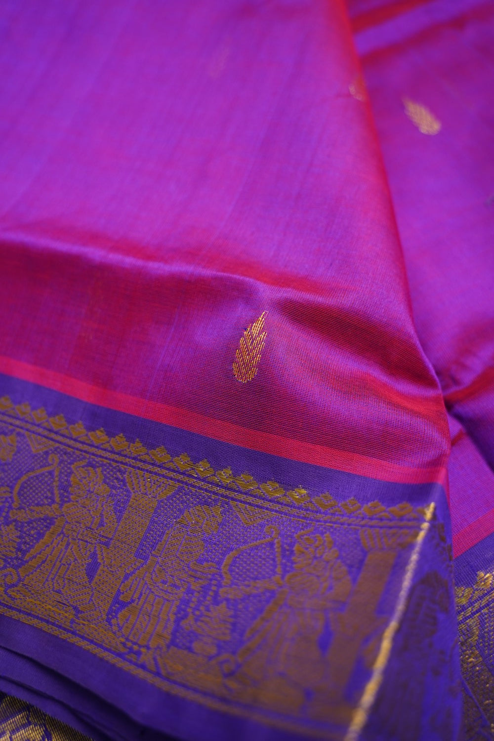 Kanchi Silk Cotton Saree PC15674