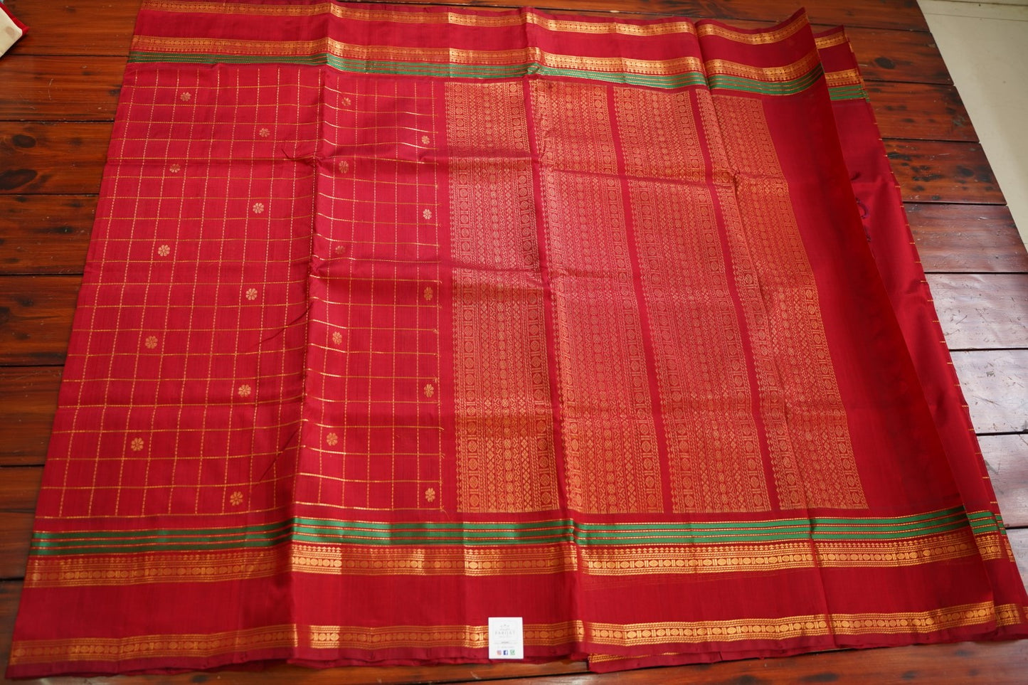 Kanchi Handloom Silk Cotton Saree-PC15692