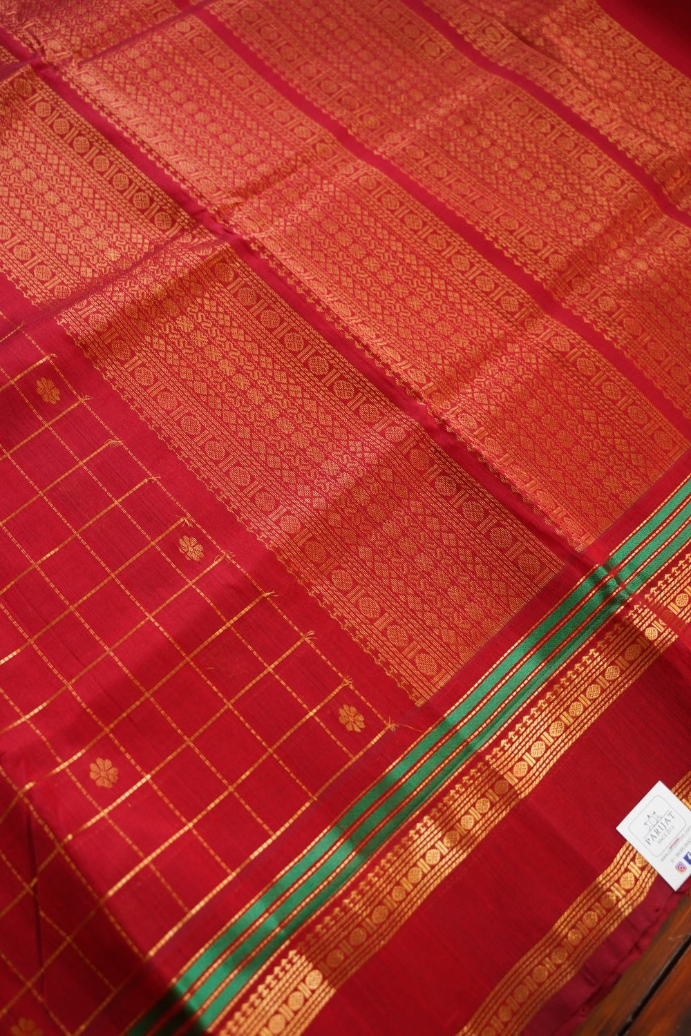 Kanchi Handloom Silk Cotton Saree-PC15692