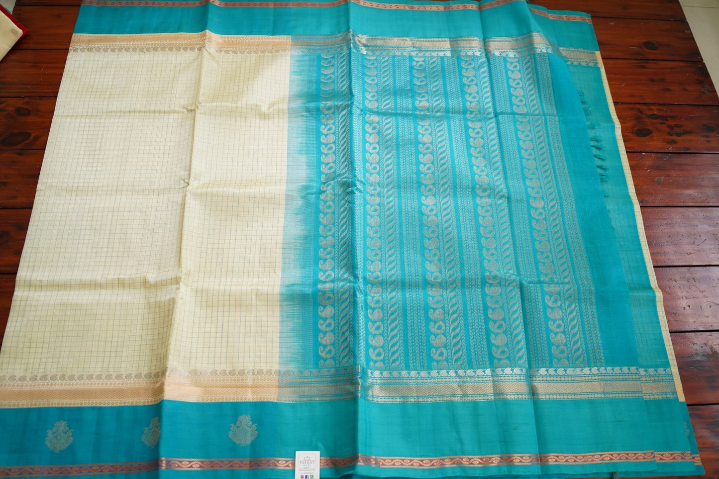 Kanchi Handloom Silk Cotton Saree-PC15691