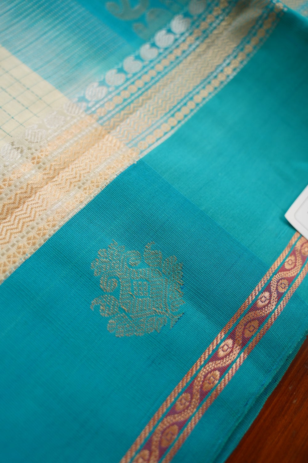 Kanchi Handloom Silk Cotton Saree-PC15691