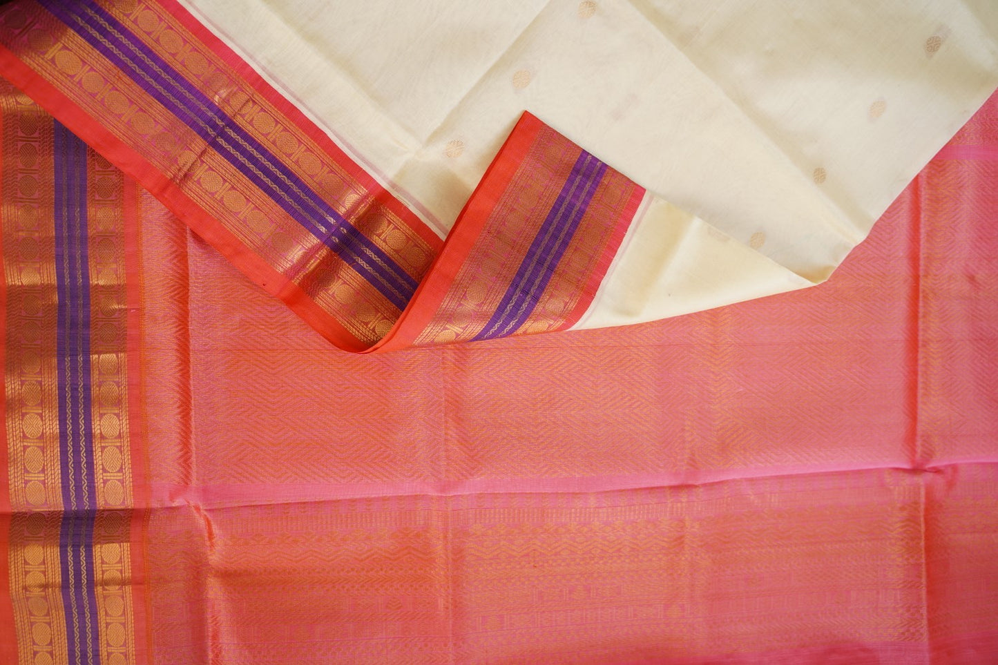 Kanchi Handloom Silk Cotton Saree-PC15690