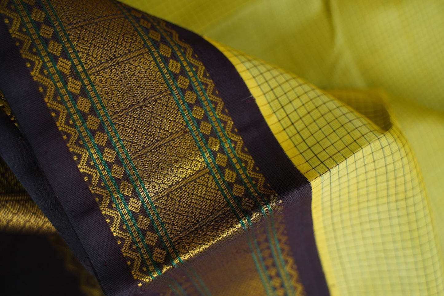 Kanchi Handloom Silk Cotton Saree PC16877