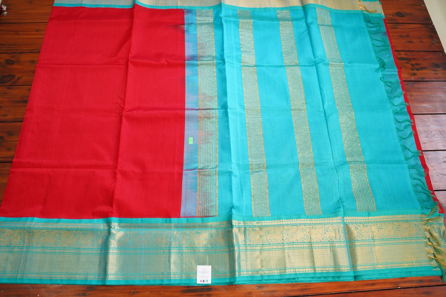 Kanchi Silk Cotton Saree PC15688