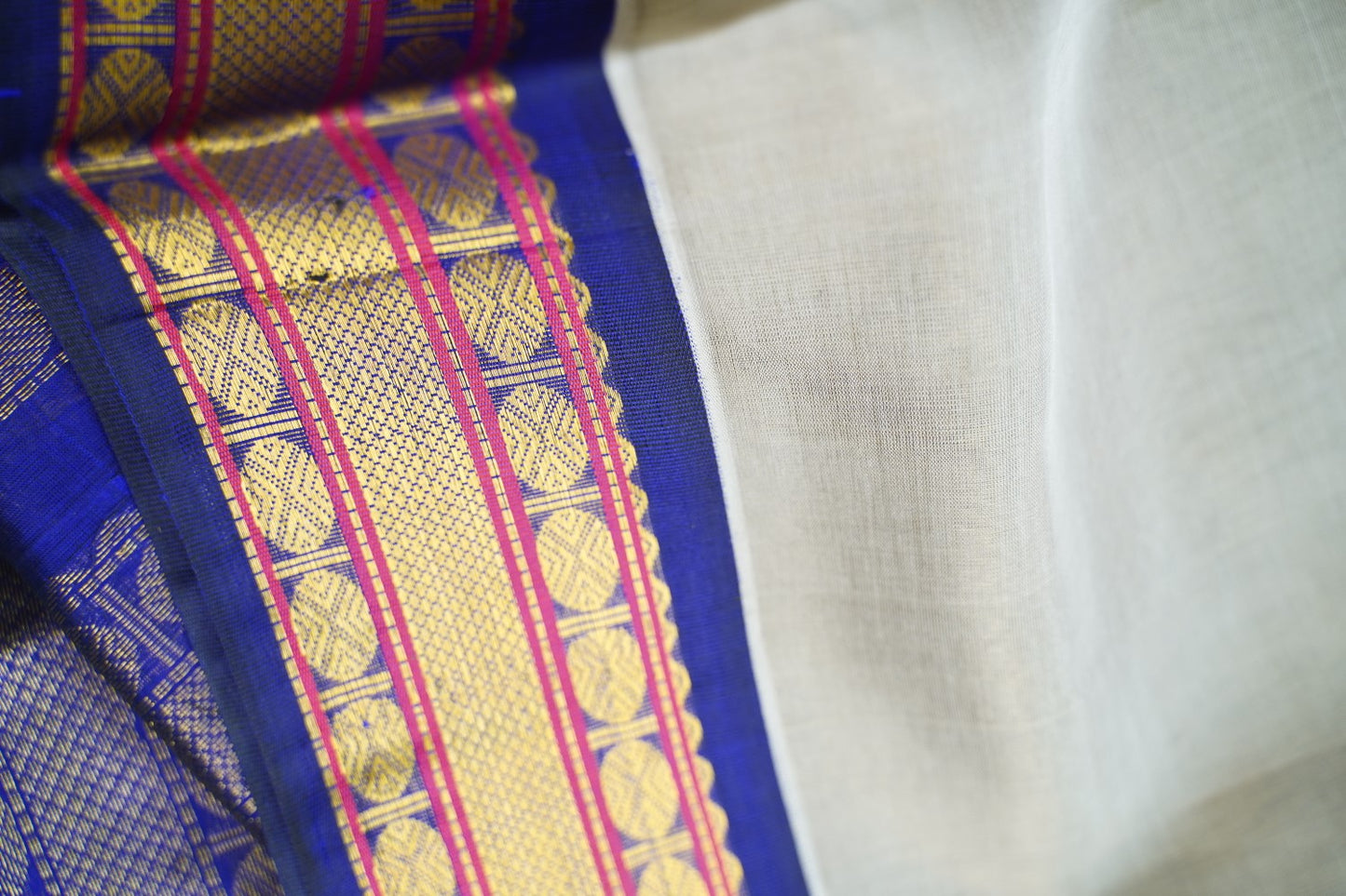 Kanchi Handloom Silk Cotton Saree PC16871