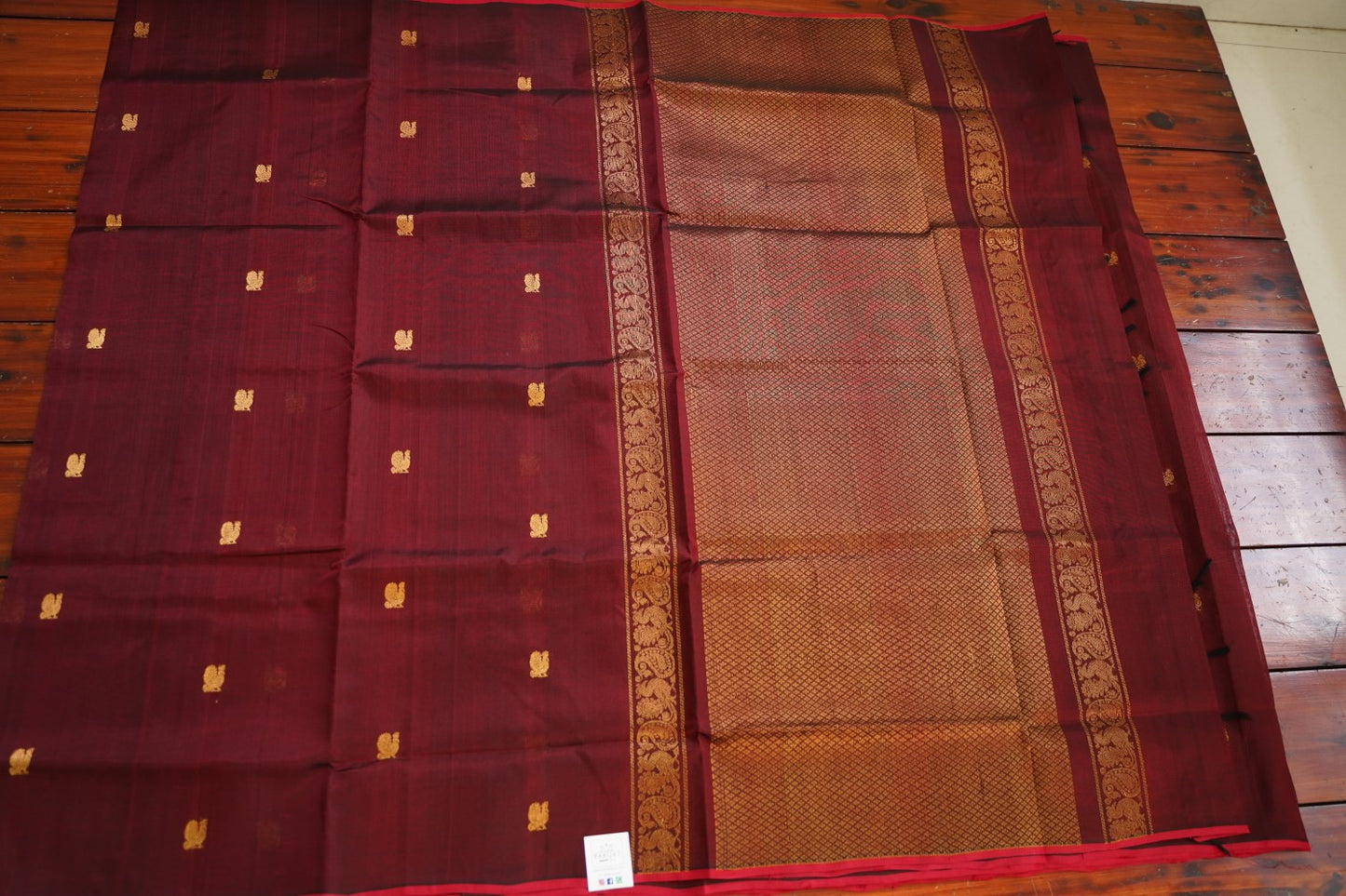 Kanchi Silk Cotton Saree PC15687