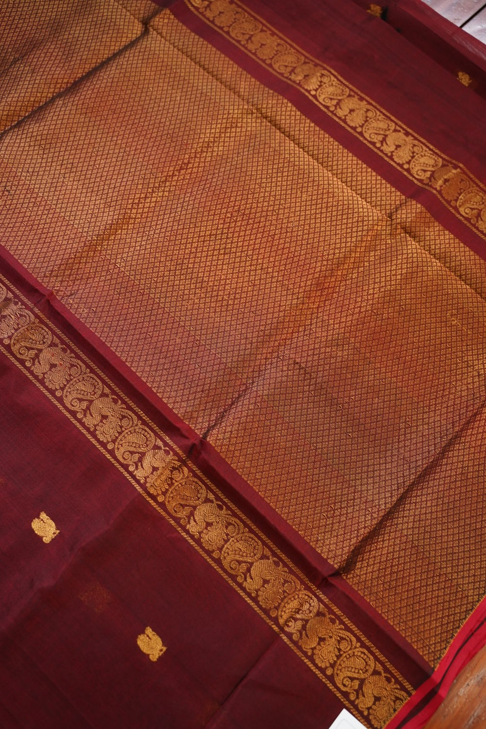 Kanchi Silk Cotton Saree PC15687