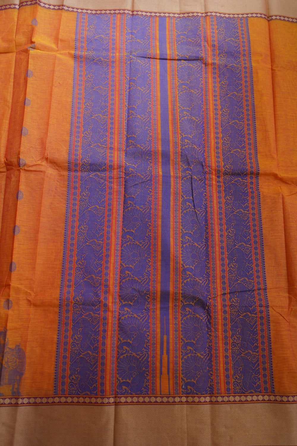 Kanchi handloom Cotton Saree PC13123