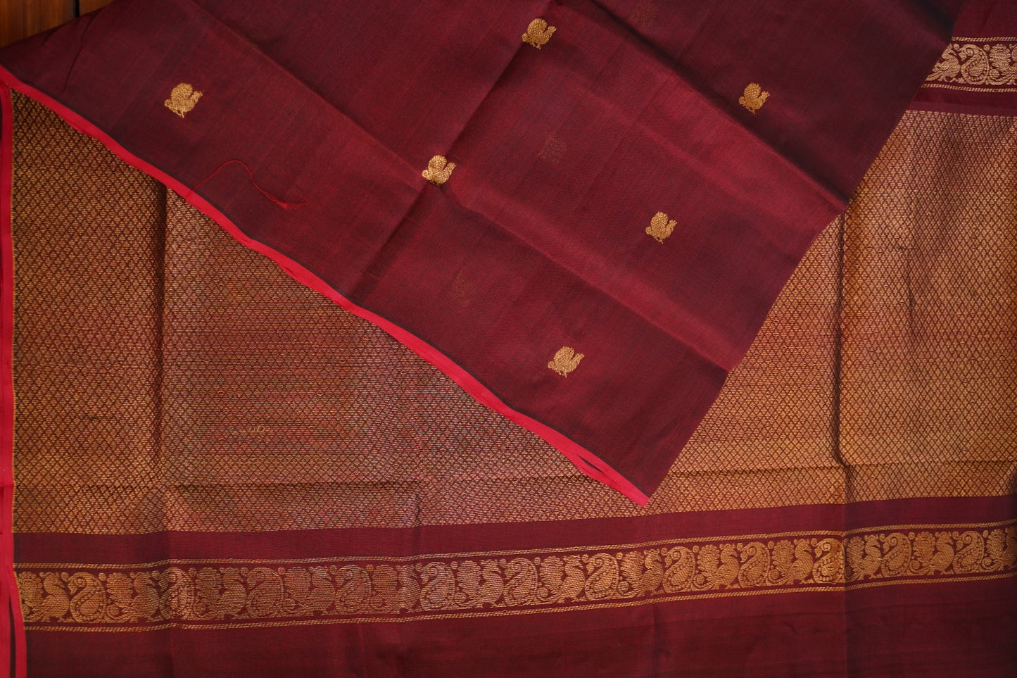 Kanchi Silk Cotton Saree PC15687