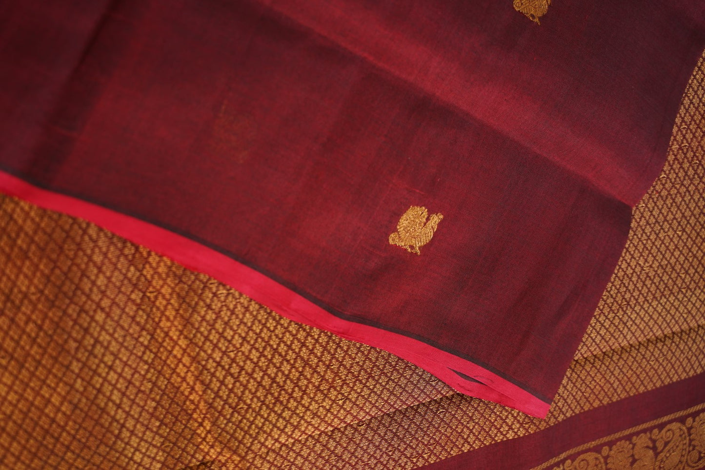 Kanchi Silk Cotton Saree PC15687