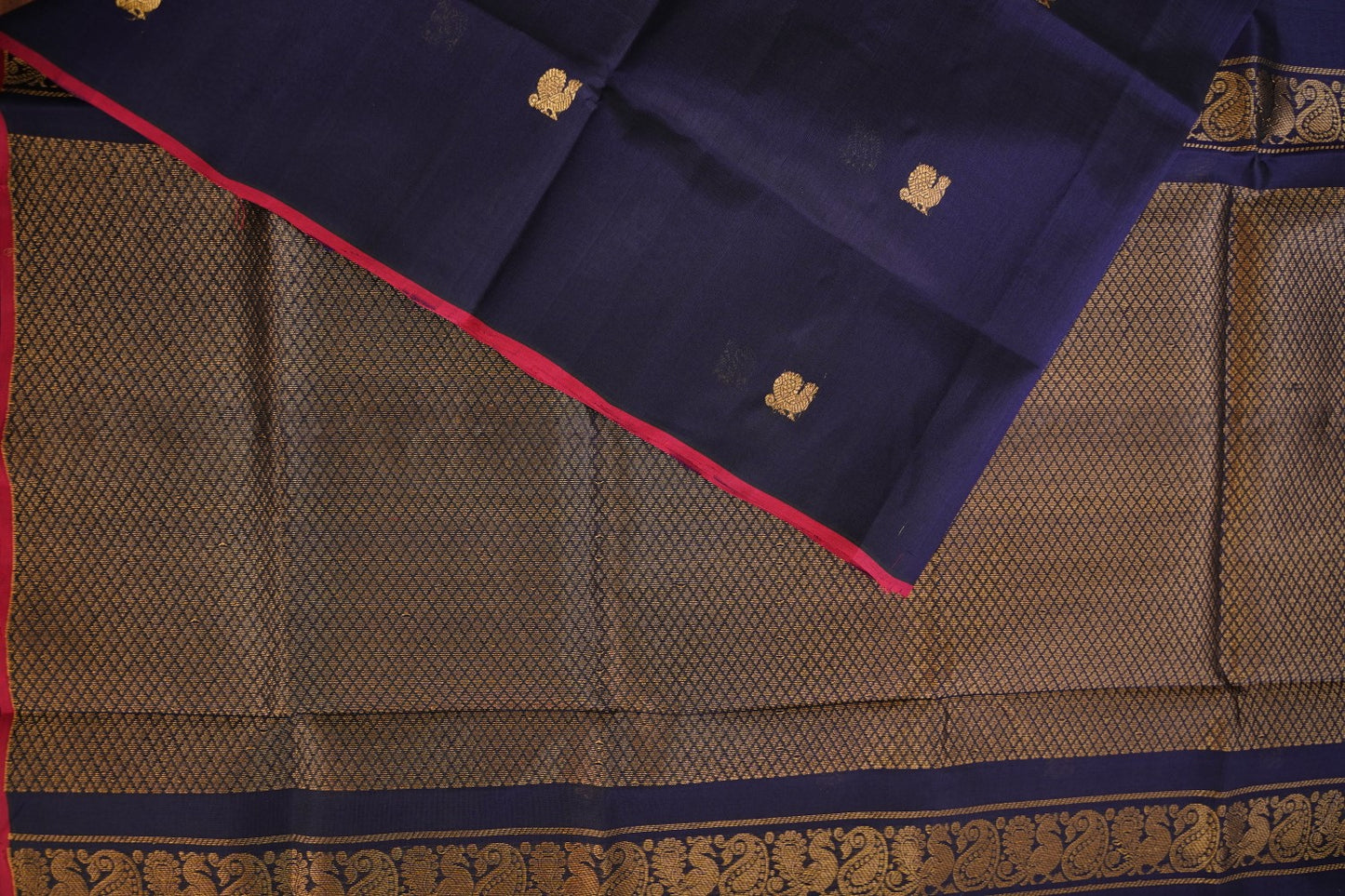 Kanchi Silk Cotton Saree PC15686