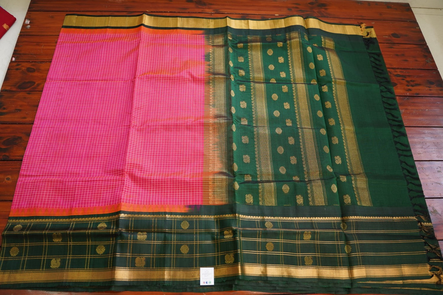 Kanchi Silk Cotton Saree PC15684