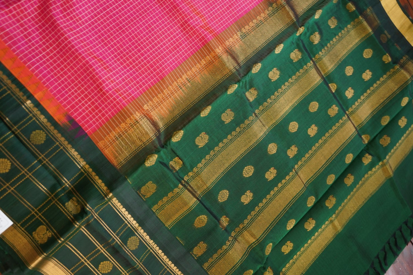 Kanchi Silk Cotton Saree PC15684