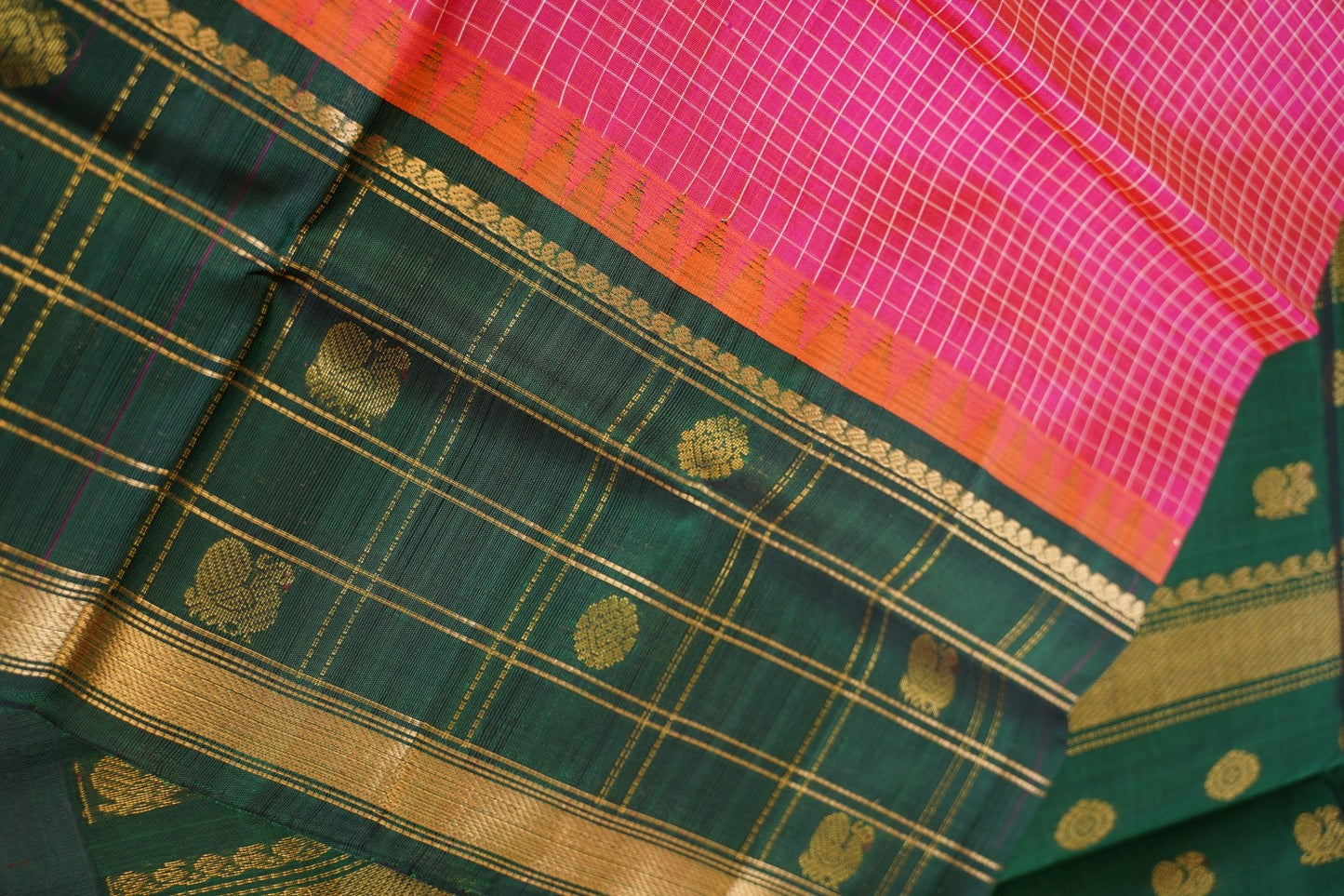 Kanchi Silk Cotton Saree PC15684