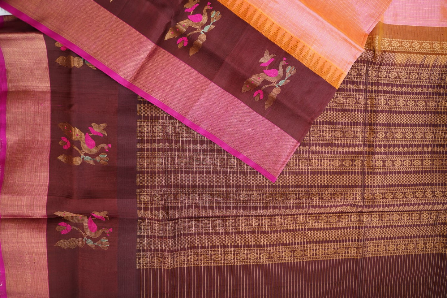 Kanchi Silk Cotton Saree PC15683