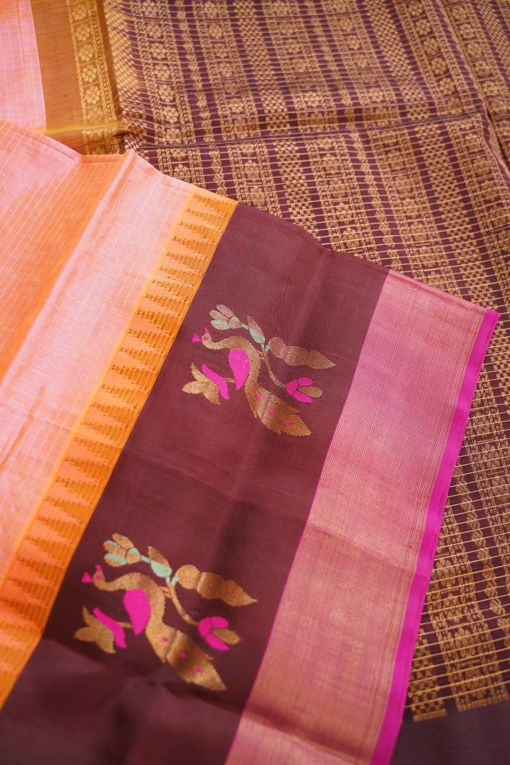 Kanchi Silk Cotton Saree PC15683
