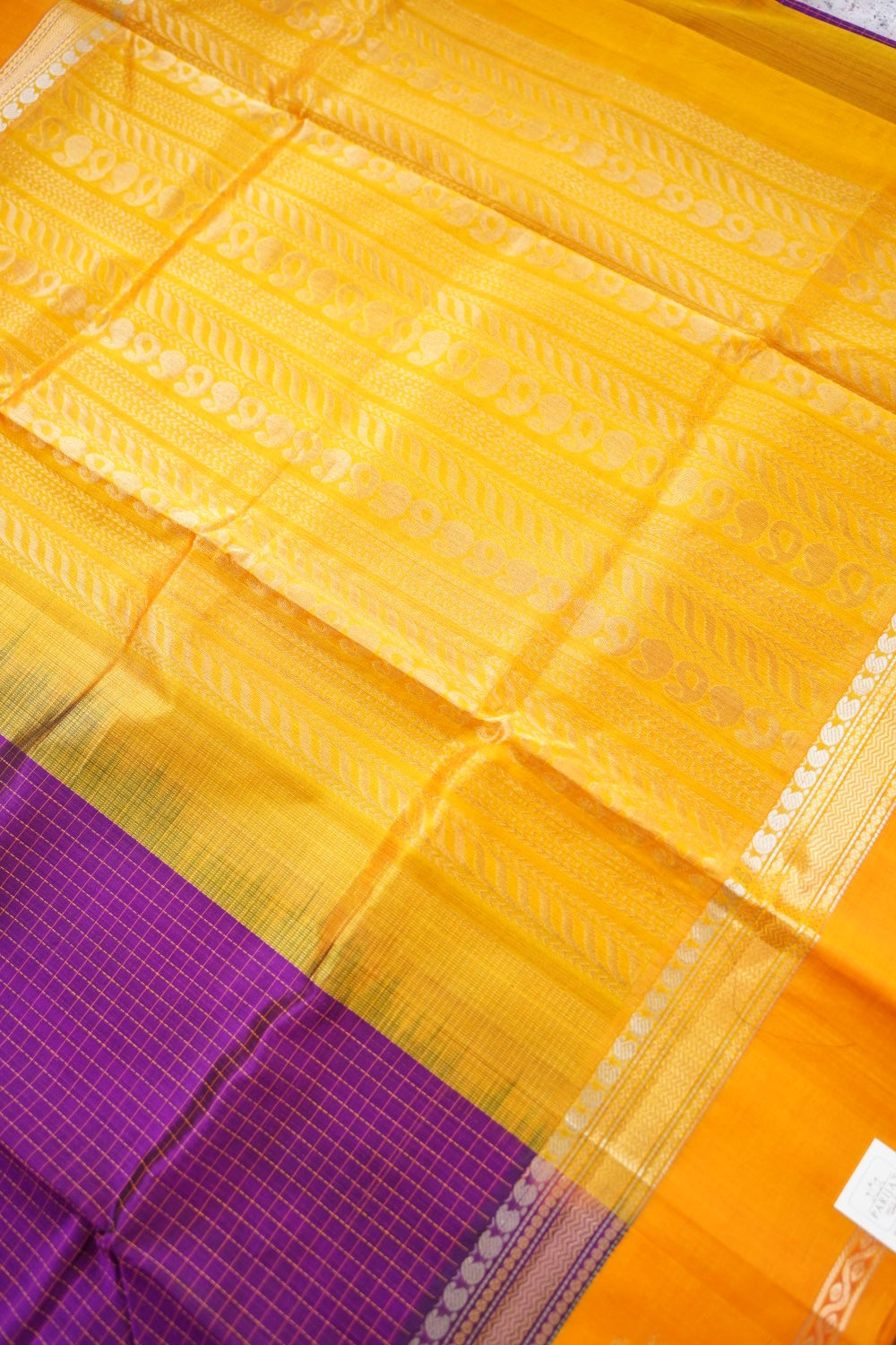 Kanchi Silk Cotton Saree PC15682