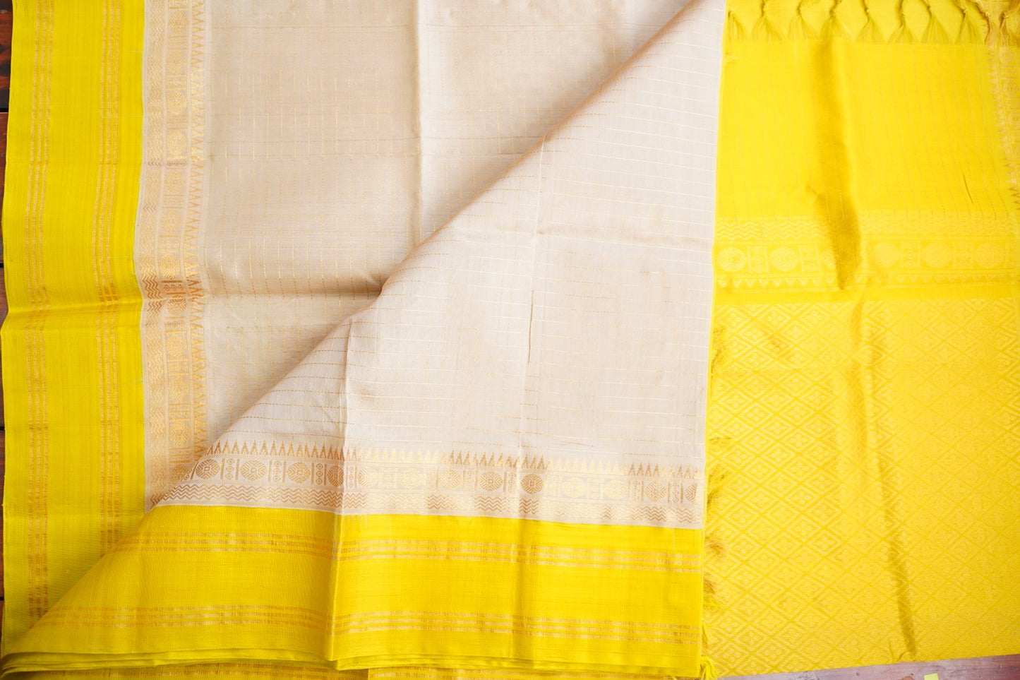 Kanchi Handloom Silk Cotton Saree PC16854