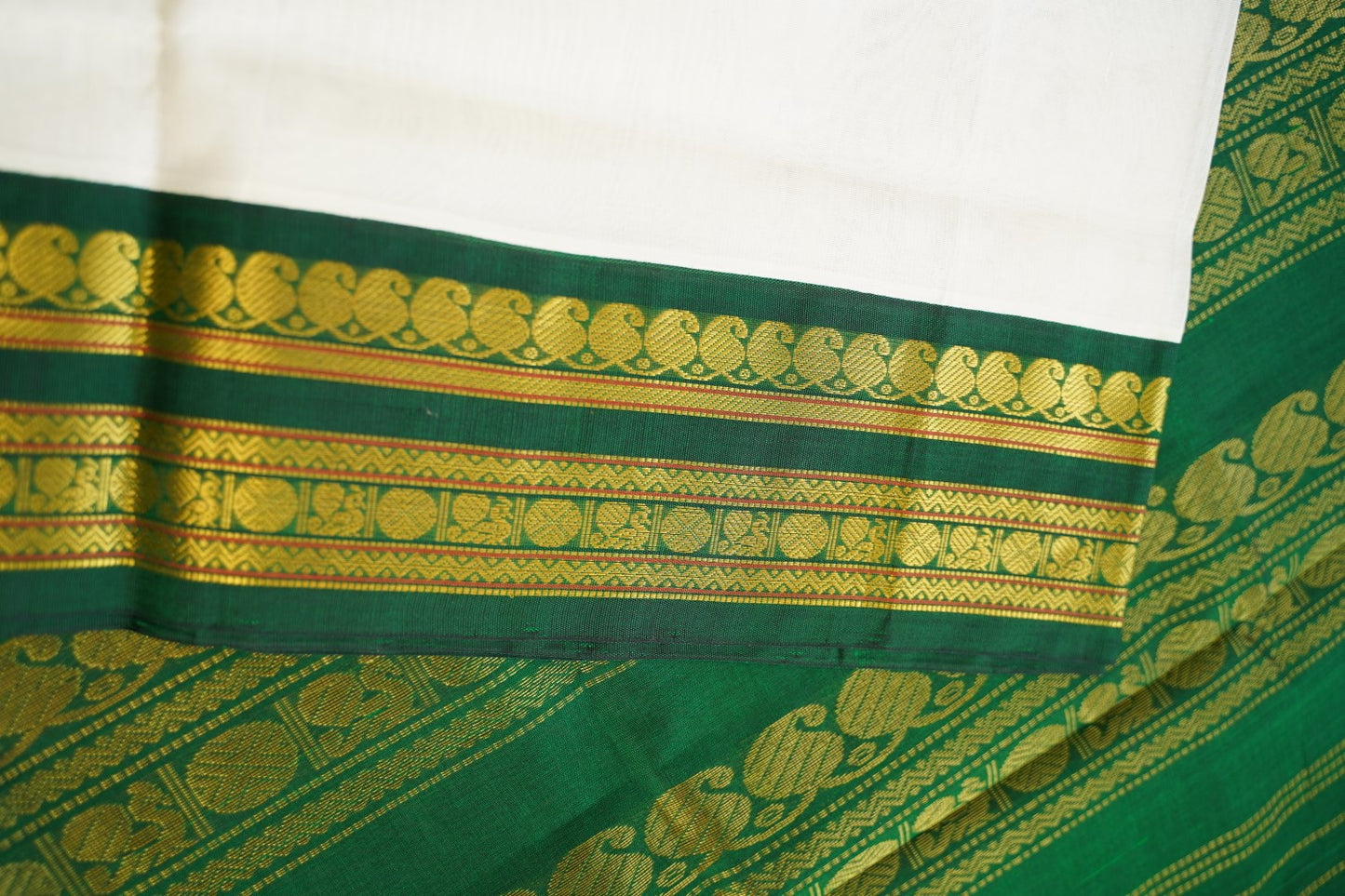 Kanchi Silk Cotton Saree Pc15681
