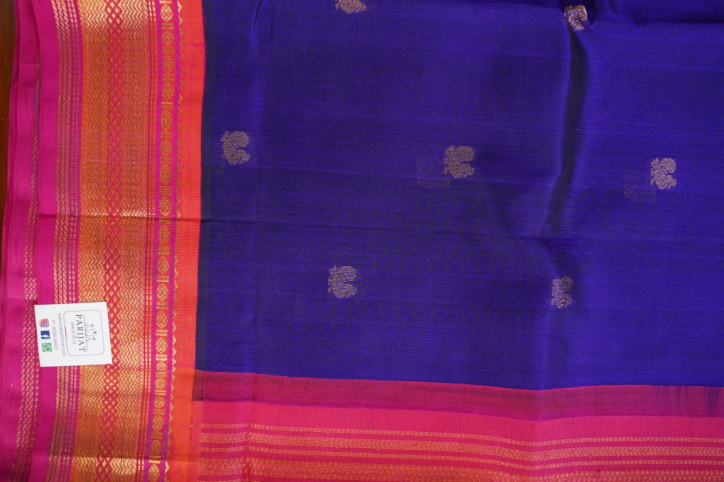 Kanchi Handloom Silk Cotton Saree-PC15698